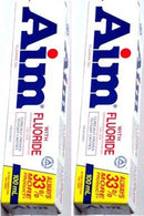AIM FLUORIDE TOOTH PASTE 100ML X 24-INNER