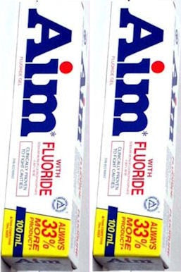 AIM FLUORIDE TOOTH PASTE 100ML X 24-INNER