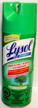 LYSOL DISINFECTED COUNTRY SCENT CAN 350GM (GREEN)