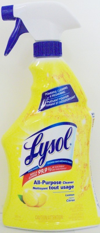 LYSOL ALL PURPOSE CLNR LEMON 650 ML