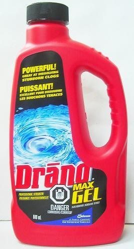 DRANO MAX GEL 900ML X 12-INNER