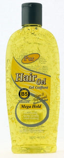 HAIR GEL PUMP MEGA 500 ML YELLOW