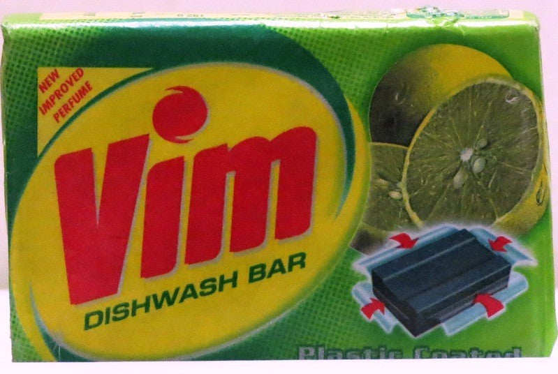 VIM DISH WASH LEMON BAR SOAP 200GRX80