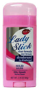 PUREST LADY STICK CLEAR SILKY SMOOTH 64G