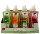 PUREST BODY MIST DISP (POMEGRANATE,MANGO,CUCUMBER,APPLE) 8OZ (236ML)
