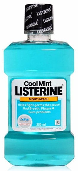 LISTERINE MOUTHWASH COOLMINT 250mL ..