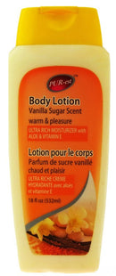 PUREST BODY LOTION-VANILLA SUGAR 18OZ (532 ML)