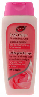 PUREST BODY LOTION-VICTORIA ROSE 18OZ (532 ML)