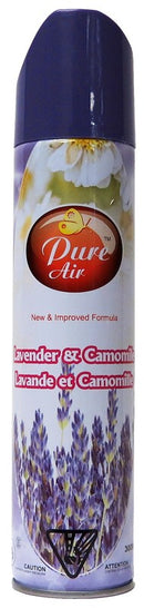 PURE AIR AIRFRESHNER LAVENDER & CAMOMILE 300MLX24