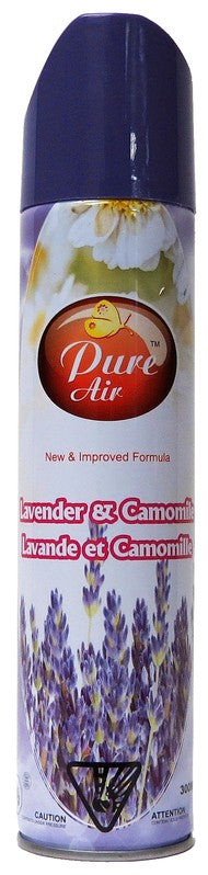 PURE AIR AIRFRESHNER LAVENDER & CAMOMILE 300ML