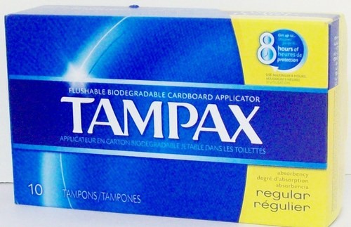 Tampax Regular Tampons Unscented 10Ct