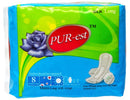 PUREST DAY USE FRESH DRY FILM COVER MAXI LONG SANITARY PADS 8'S