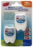 PUREST DENTAL FLOSS 15M NYLON 2/PK