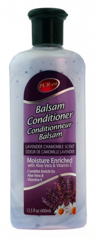 PUR-EST BALSAM CONDITIONER-LAVENDER & CHAMOMILE 13.5OZ 400ML X 24..