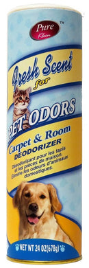 PURE KLEEN FRESH SCENT FOR PET ODORS CARPET & ROOM DEODORIZER 678G