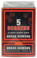 PIPE SCREEN 5-UNITS GOLD 100PK