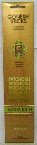 GONESH XR STK PATCHOULI 20 STICKS