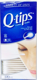 Q-TIPS COTTON SWABS 170 COUNT