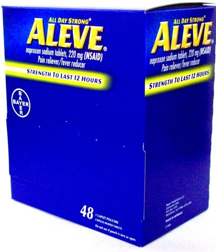 ALEVE CAPLETS 220MG 48PKS