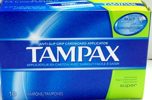 TAMPAX SUPER TAMPONS 10'S