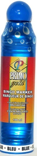 PRIMO GOLD BINGO MARKER BLUE 100ML X 12..