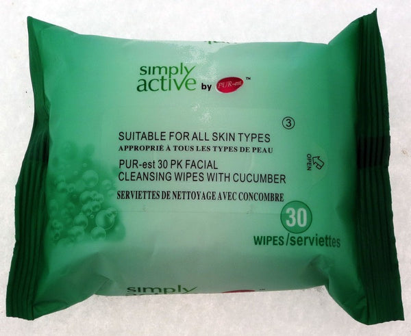 PUREST MAKE UP REMOVER-CUCUMBER 30CT
