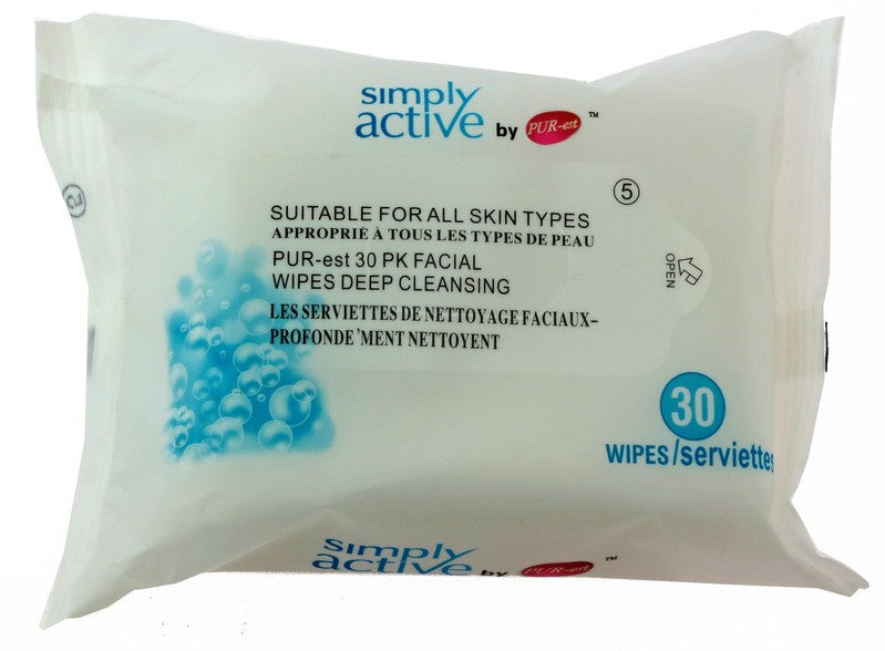 PUREST MAKE UP REMOVER-DEEP CLEANSING 30CT