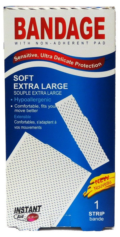 INSTANT AID 1pc NONWOVEN DRESSING STRIP 6X100mm ..