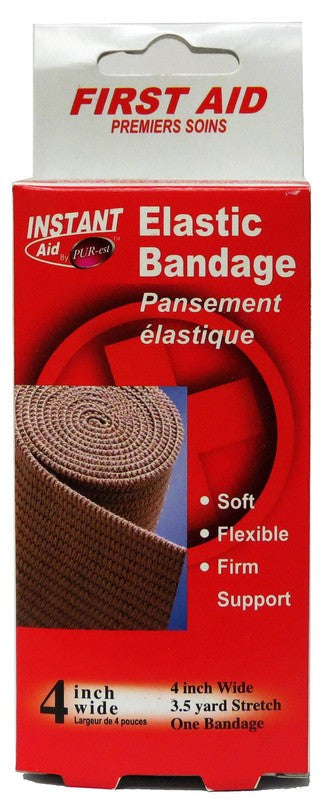 INSTANT AID ELASTIC BANDAGE 4 INCH X 3.5 YARDS
