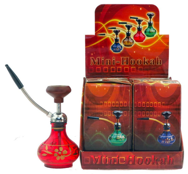 MINI PICTURED HOOKAH ASSORTED DISPLAY