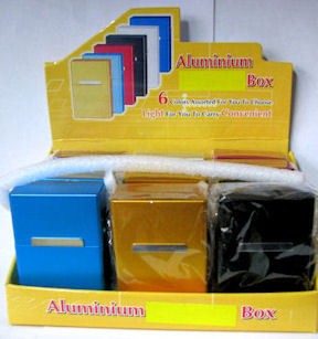 ALUMINIUM CIG CASE FLAT COLOR