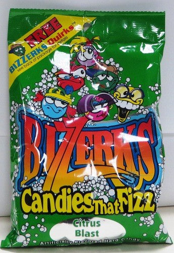 BIZZERKS CITRUS BLAST CANDY 56.7GR
