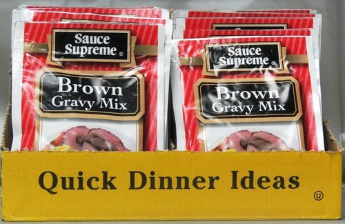 SAUCE SELECT POUCHES BROWN GRAVY 25G