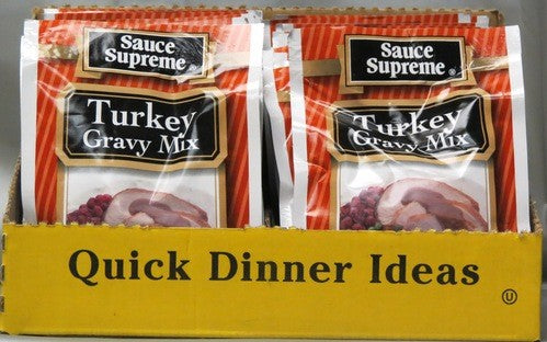 SAUCE SELECT POUCHES TURKEY GRAVY 21G