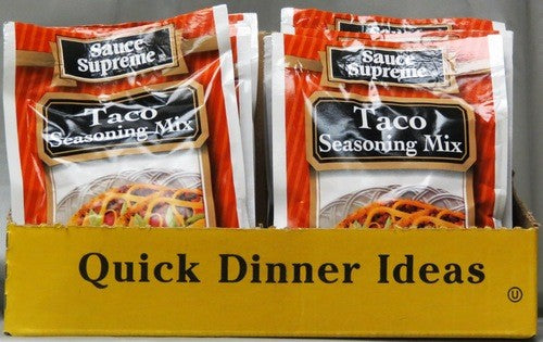 SAUCE SELECT POUCHES TACO SEASONING MIX 35G