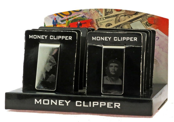 MONEY CLIPPER WITH LAZER ENGRAVE DESIGN