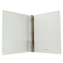 THREE INCH 3 RING BINDERS WHITE 12