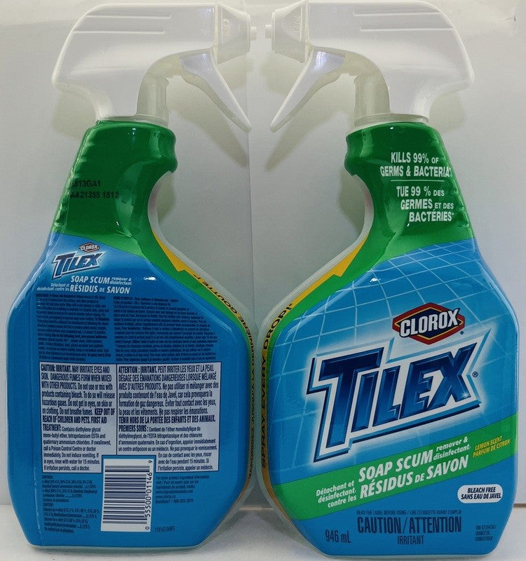 TILEX SOAP SCUM REMOVER TRIGGER LEMON SCENT 946ML