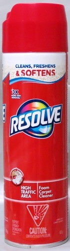 RESOLVE CARPET CLEANER FOAM SPRAY 623 gr