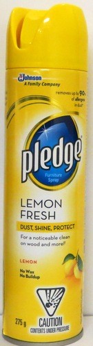 PLEDGE FURNITURE SPRAY LEMON FRESH 275G ..