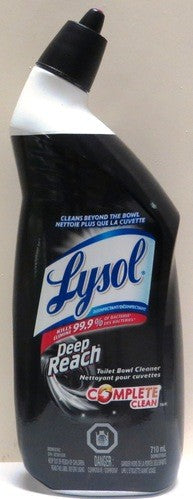 LYSOL TOILET BOWL CLNR DEEP REACH 710ML X 12..