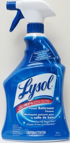 LYSOL BATHROOM CALMAR SPRING WATERFALL RR 950ML X 12..