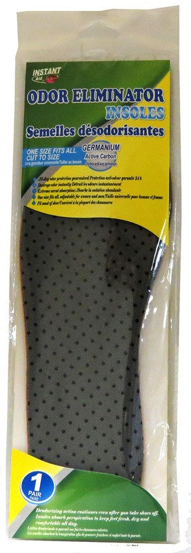 INSTANT AID ODOUR ELIMINATOR INSOLE ONE SIZE FITS ALL X 48