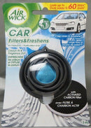 AIR WICK CAR FILTERS & FRESHENS CRISP LINEN & SUNSHINE