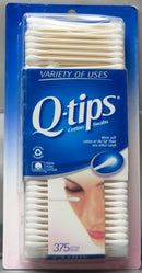 Q TIPS COTTON SWABS 375 PACK