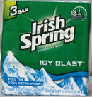 IRISH SPRING BAR SOAP ICY BLAST