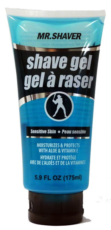 MR. SHAVER SHAVING GEL IN TUBE 175ML X 12..