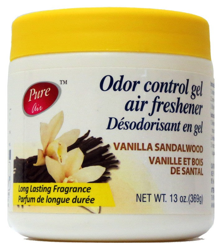 PURE AIR ODOR CONTROL GEL AIR FRESHENER VANILLA SANDALWOOD 369G