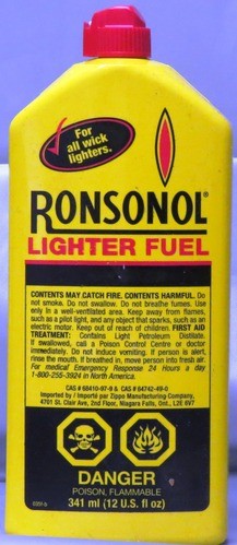 RONSONOL LIGHTER FUEL 341ML X 12..