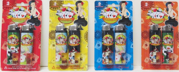 K-LITE CASINO LIGHTER 2PK